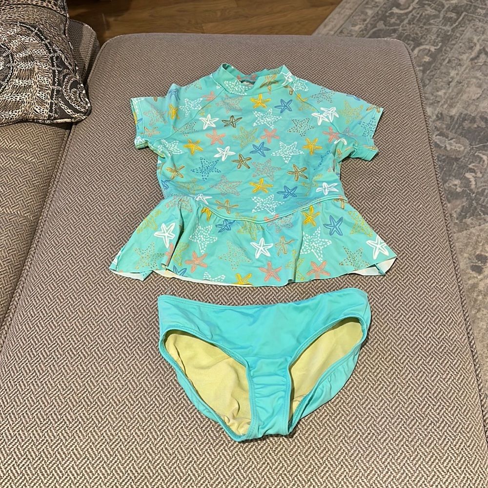 Lands end girls swimsuit size 12